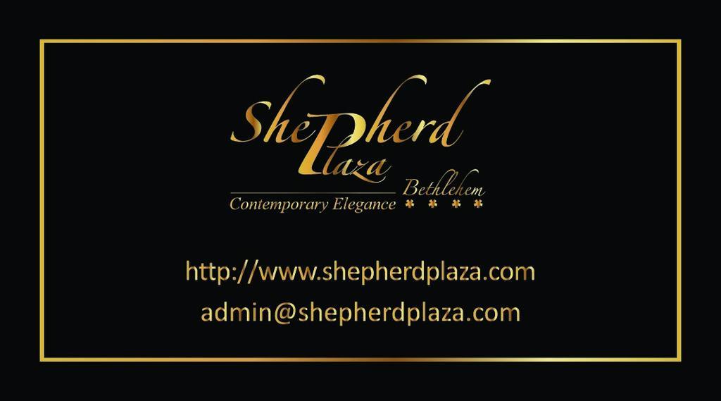 Shepherd Plaza Hotel Вифлеем Экстерьер фото